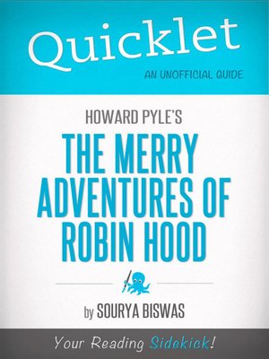 cover image of Quicklet on Howard Pyle's the Merry Adventures of Robin Hood